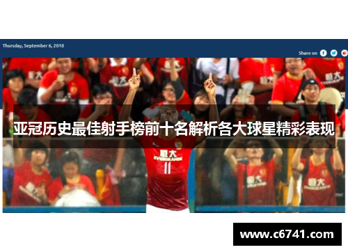 亚冠历史最佳射手榜前十名解析各大球星精彩表现